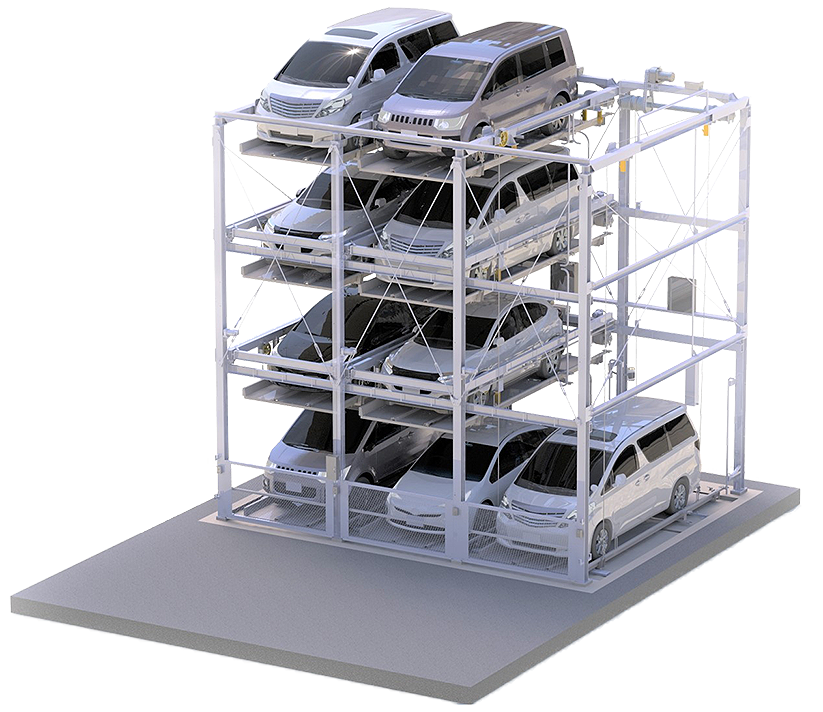 地上３～４段 昇降横行式駐車装置 NOGP